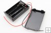 Battery Holder with Switch - 3 x AAA